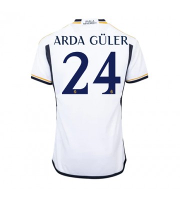 Real Madrid Arda Guler #24 Replika Hjemmebanetrøje 2023-24 Kortærmet